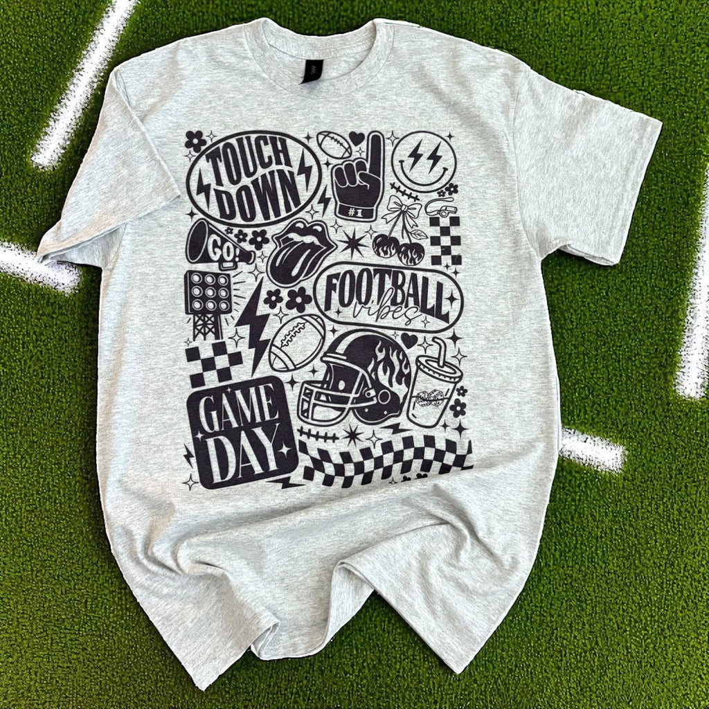 Football Vibes Tee - 260 Broadway Boutique