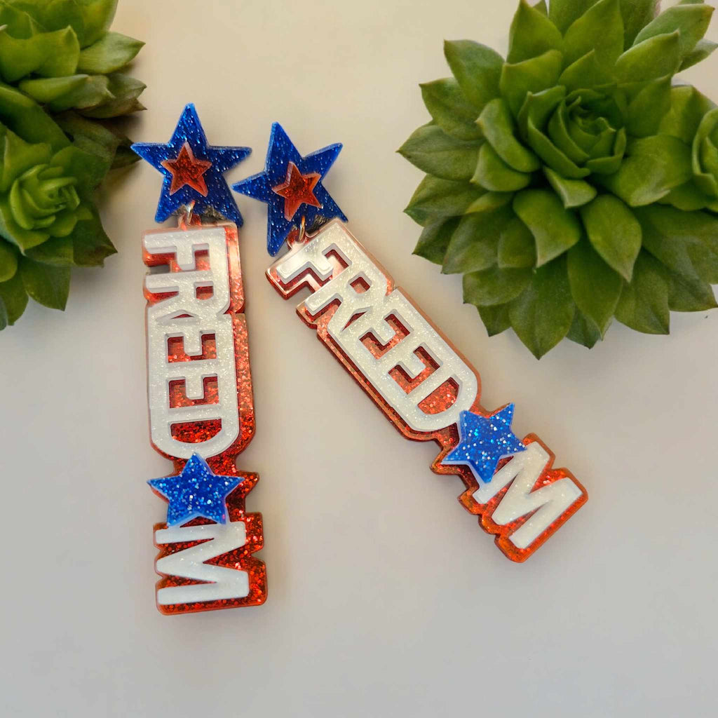 Freedom Earrings - 260 Broadway Boutique