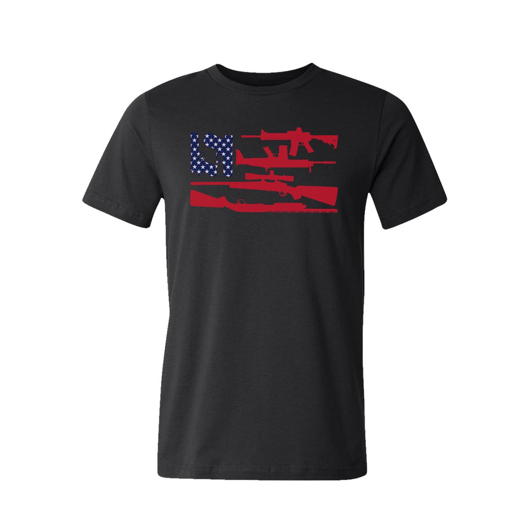 Freedom Flag T-Shirt - 260 Broadway Boutique