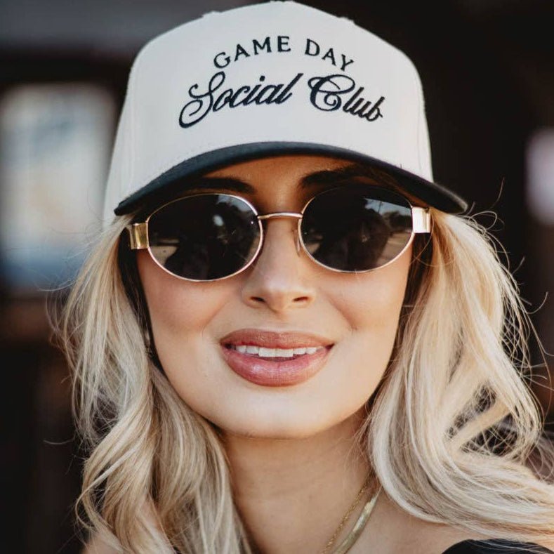 Game Day Social Club Two - Toned Vintage Hat (2 Colors) - 260 Broadway Boutique