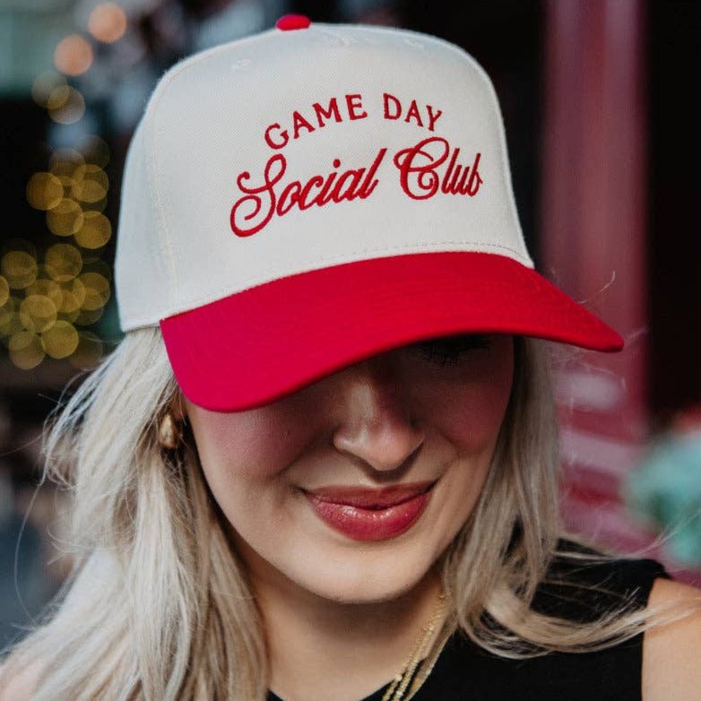 Game Day Social Club Two - Toned Vintage Hat (2 Colors) - 260 Broadway Boutique