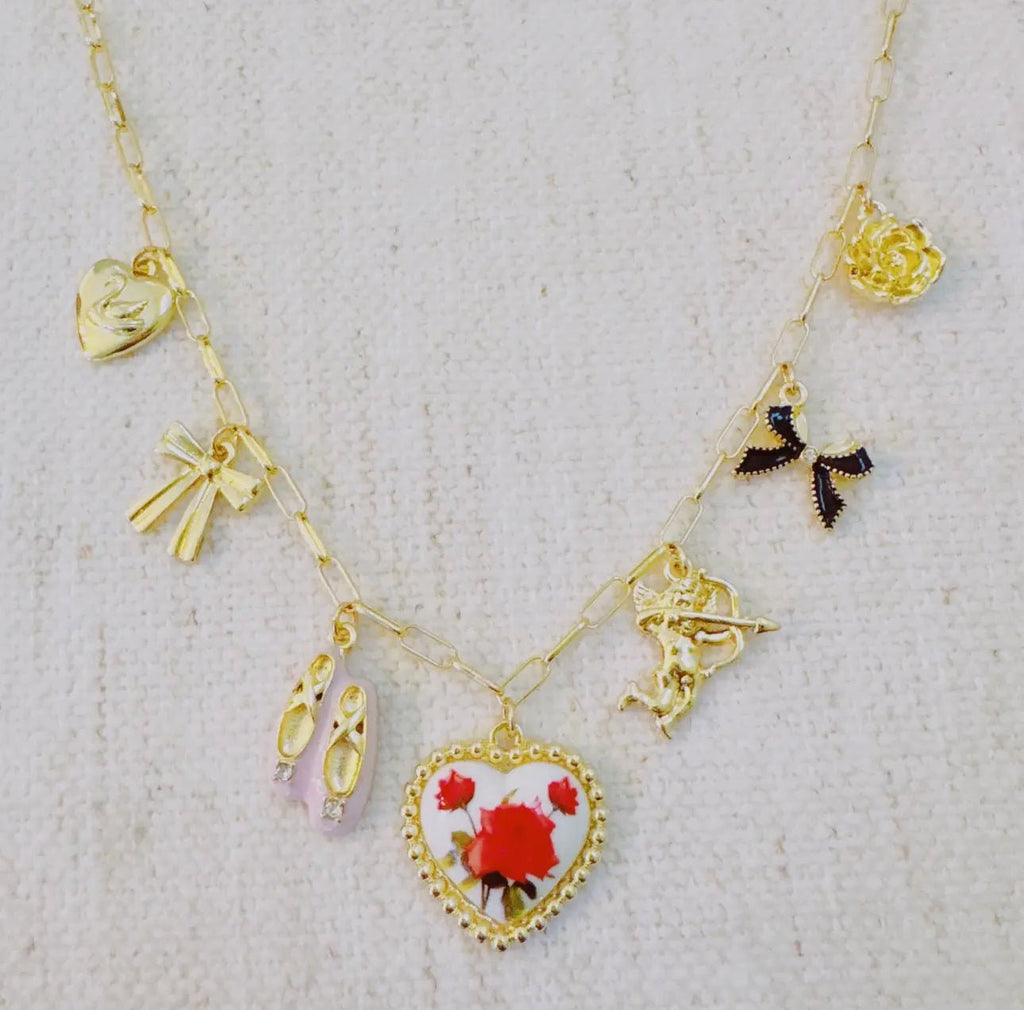 Garden Charm Necklace - 260 Broadway Boutique