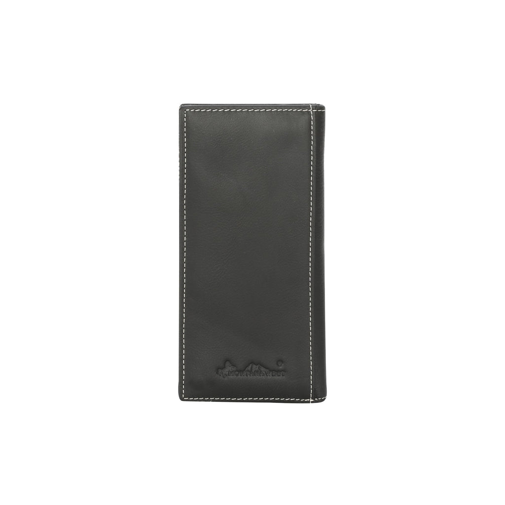 Genuine Leather Spiritual Collection Men's Wallet - 260 Broadway Boutique