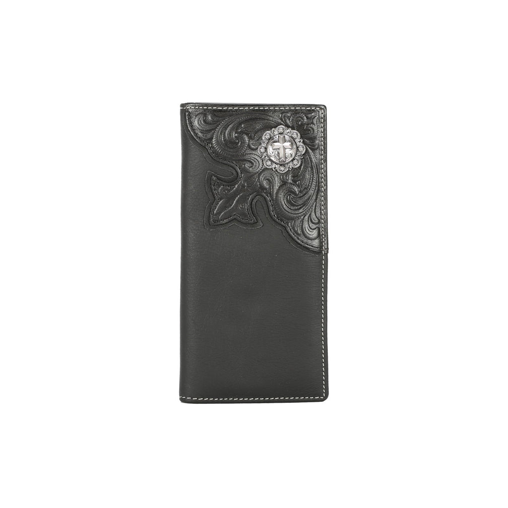 Genuine Leather Spiritual Collection Men's Wallet - 260 Broadway Boutique