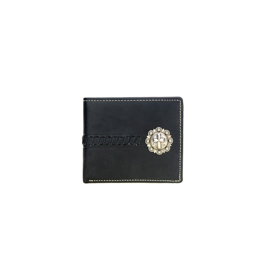 Genuine Leather Spiritual Collection Men's Wallet - 260 Broadway Boutique