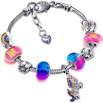 Girl Beads Unicorn Bracelet - 260 Broadway Boutique