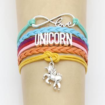 Girl Woven Unicorn Bracelet - 260 Broadway Boutique