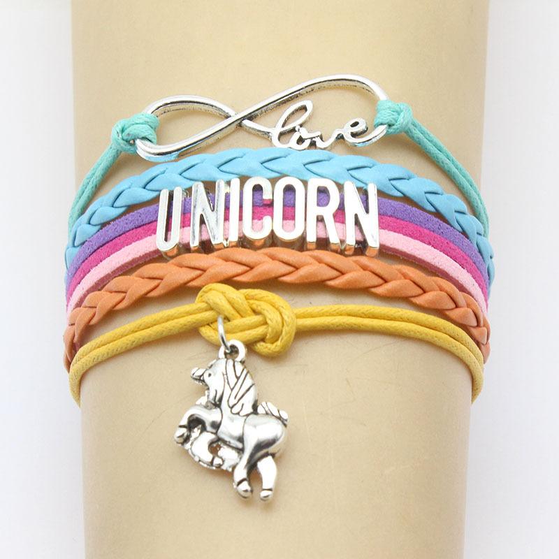 Girl Woven Unicorn Bracelet - 260 Broadway Boutique