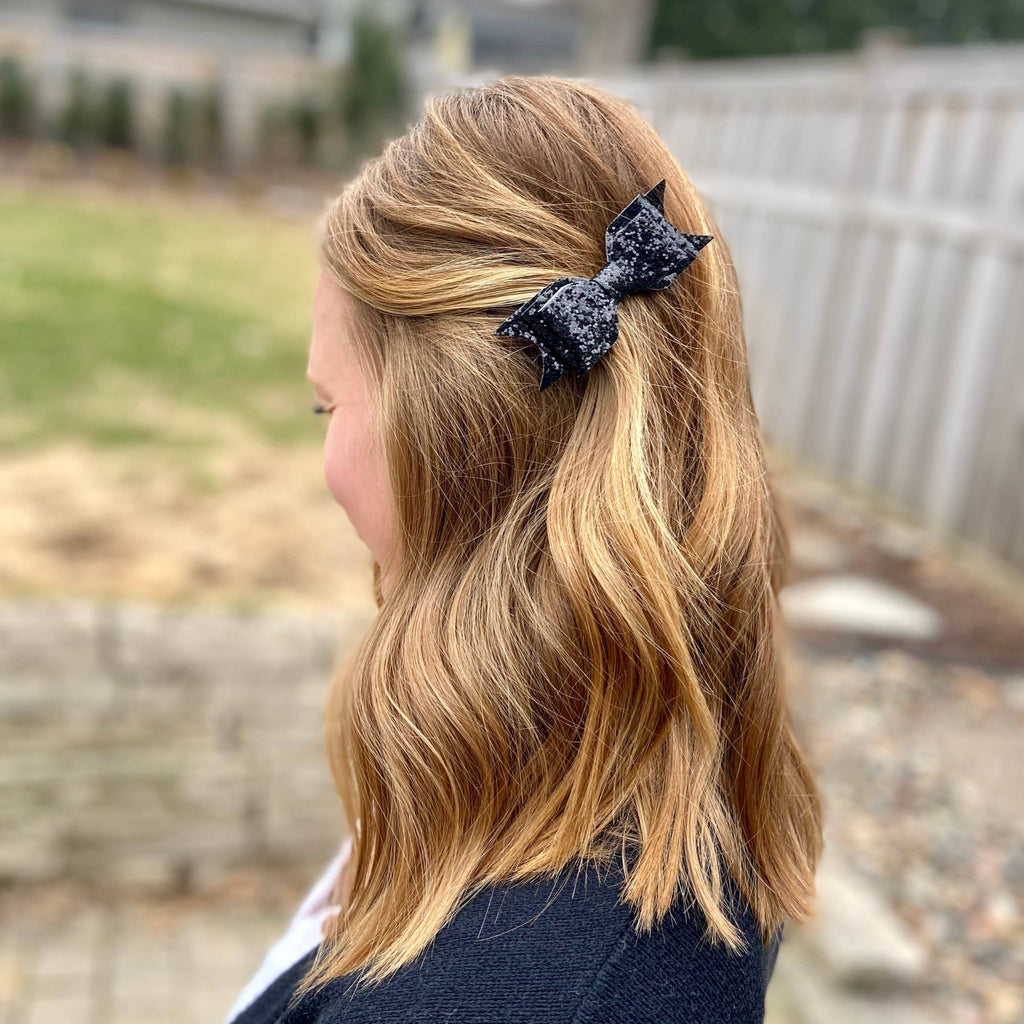 Glitter Hair Bows - 260 Broadway Boutique