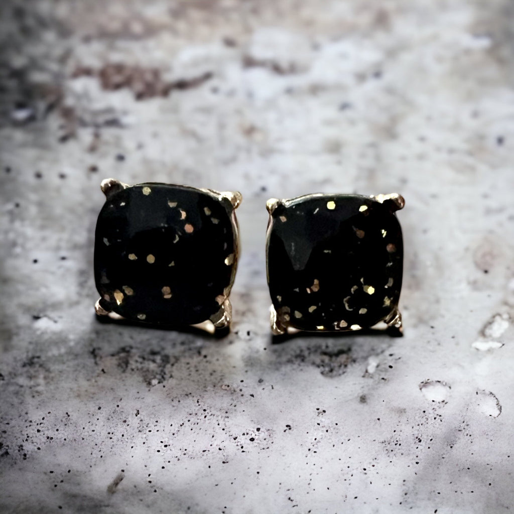 Glitter Studs - 260 Broadway Boutique