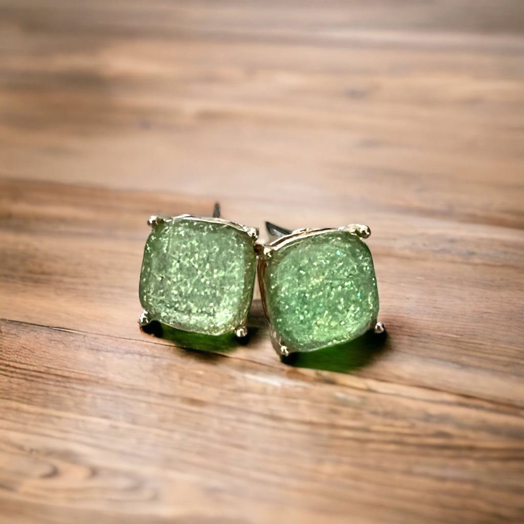 Glitter Studs - 260 Broadway Boutique