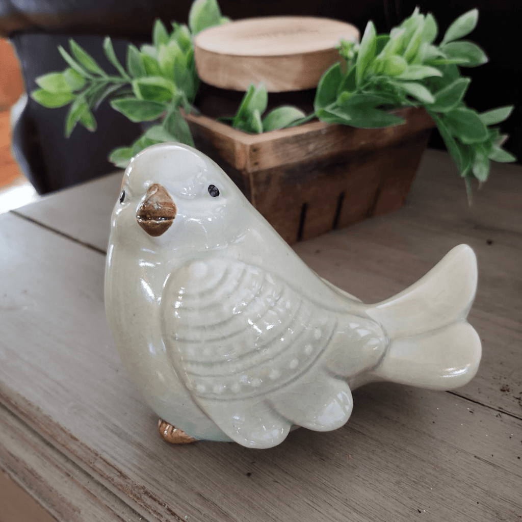 Gloss Finish Ceramic Bird - 260 Broadway Boutique