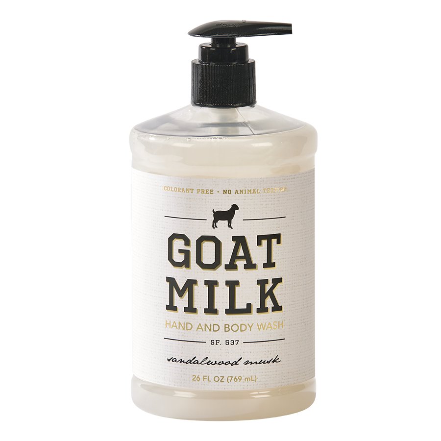 Goat Milk Hand & Body Wash - Sandalwood & Musk - 260 Broadway Boutique