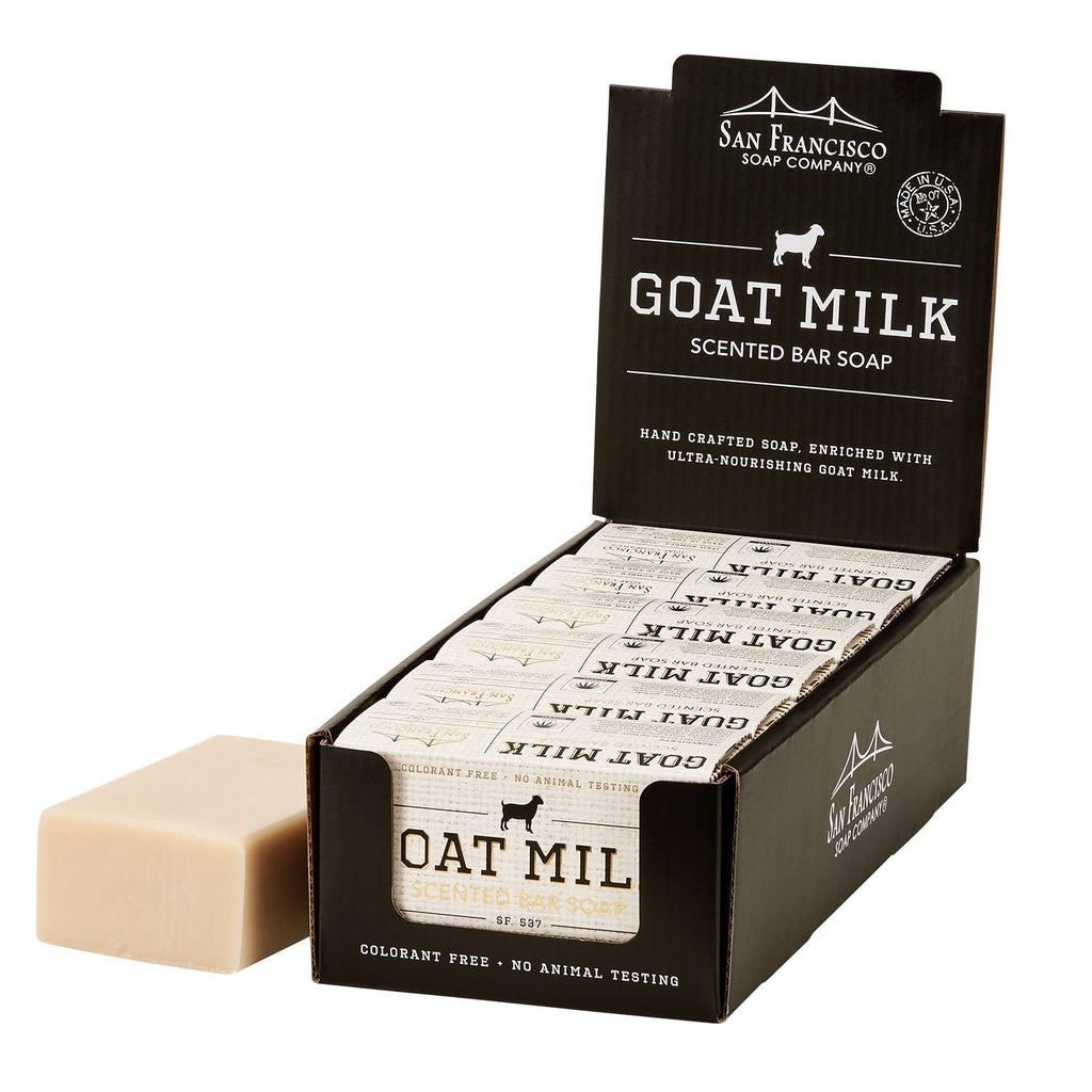 Goat Milk Scented Bar Soap, Sandalwood Musk - 260 Broadway Boutique