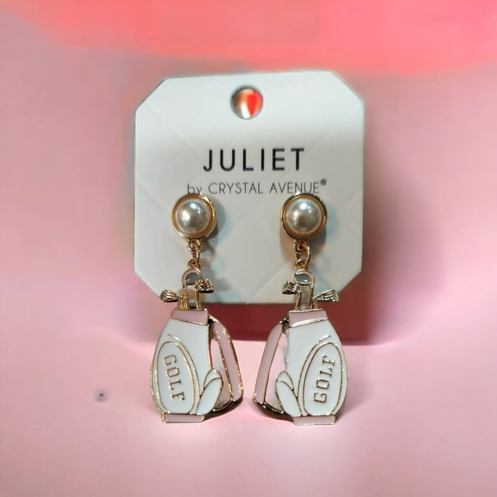 Golf Earrings (2 Colors) - 260 Broadway Boutique