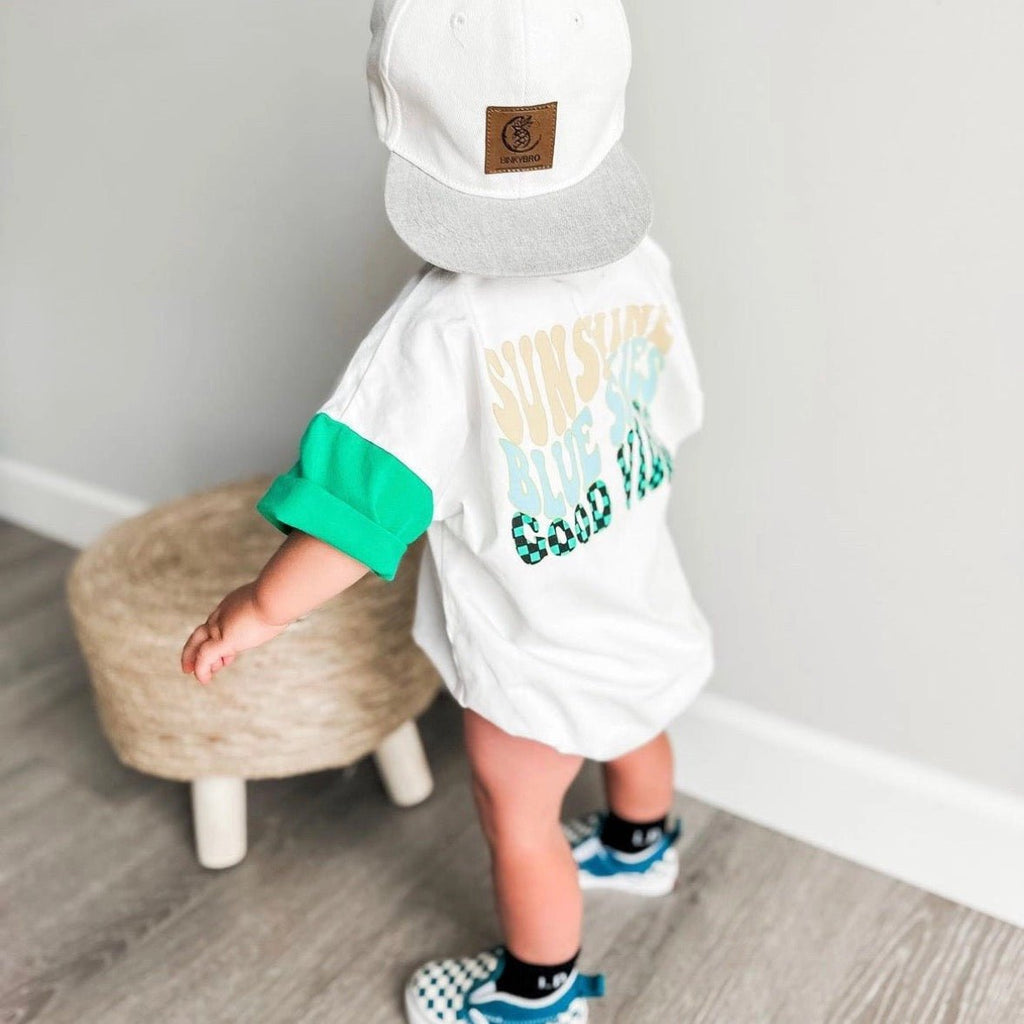 Good Vibes Boy Onesie - 260 Broadway Boutique