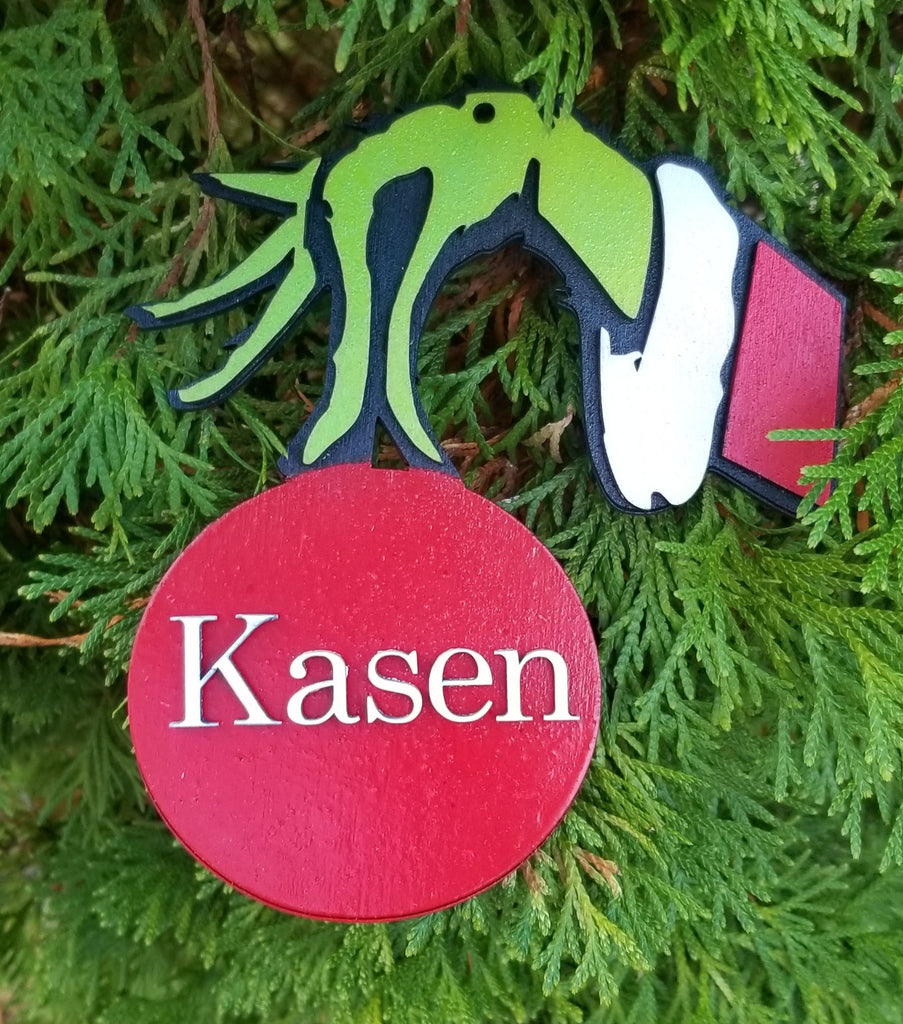 Grinch Ornaments (multiple options) - 260 Broadway Boutique