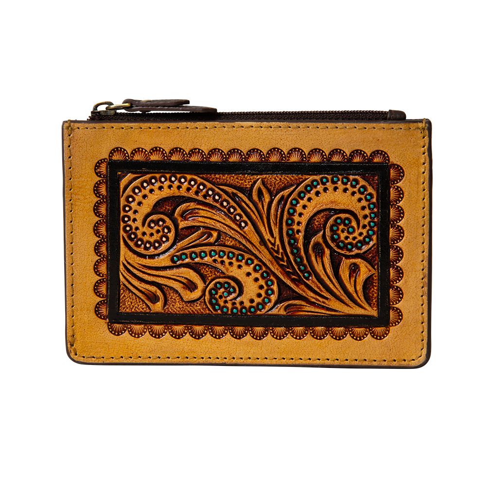 Hand - Tooled Credit Card Holders (Multiple Styles) - 260 Broadway Boutique