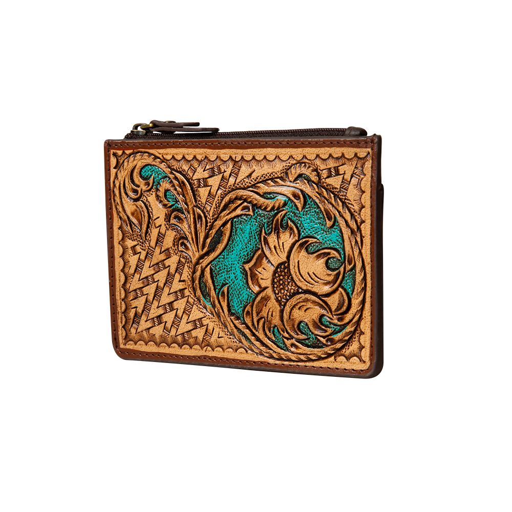 Hand - Tooled Credit Card Holders (Multiple Styles) - 260 Broadway Boutique