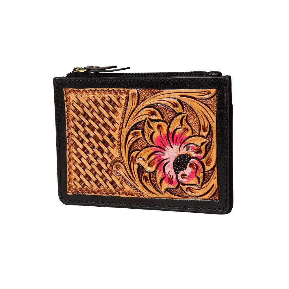 Hand - Tooled Credit Card Holders (Multiple Styles) - 260 Broadway Boutique