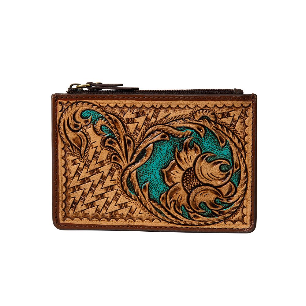 Hand - Tooled Credit Card Holders (Multiple Styles) - 260 Broadway Boutique