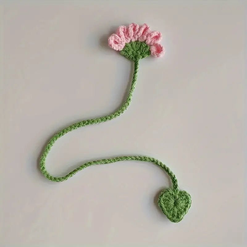 Handmade Crochet Flower Bookmark (multiple colors) - 260 Broadway Boutique