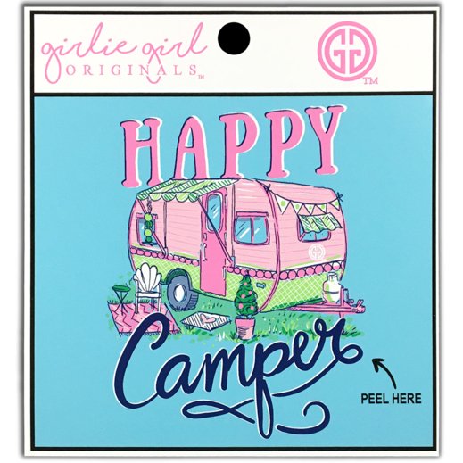 Happy Camper Decal - 260 Broadway Boutique