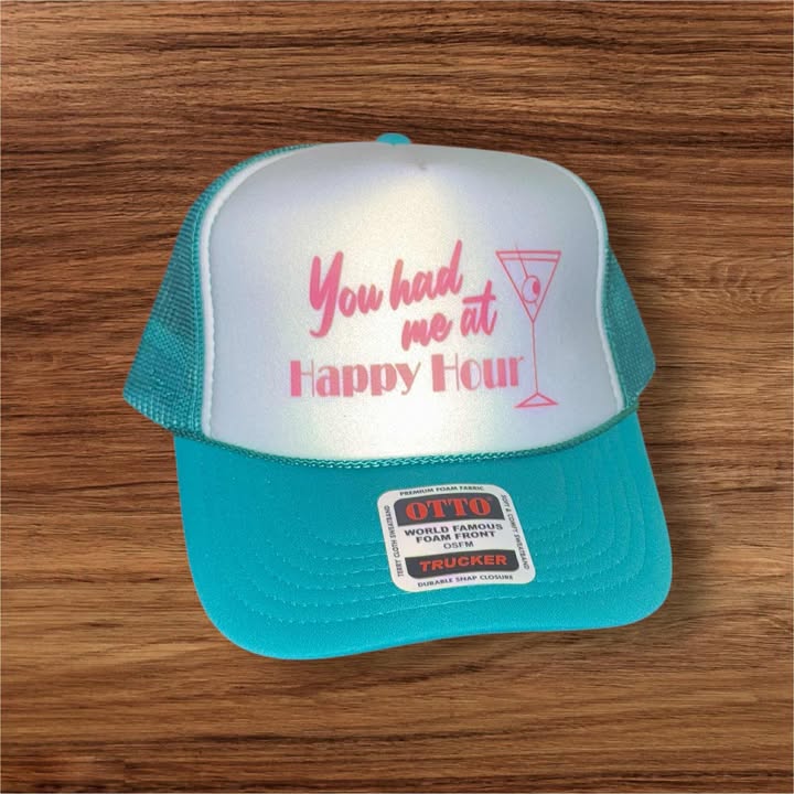 Happy Hour Trucker - 260 Broadway Boutique