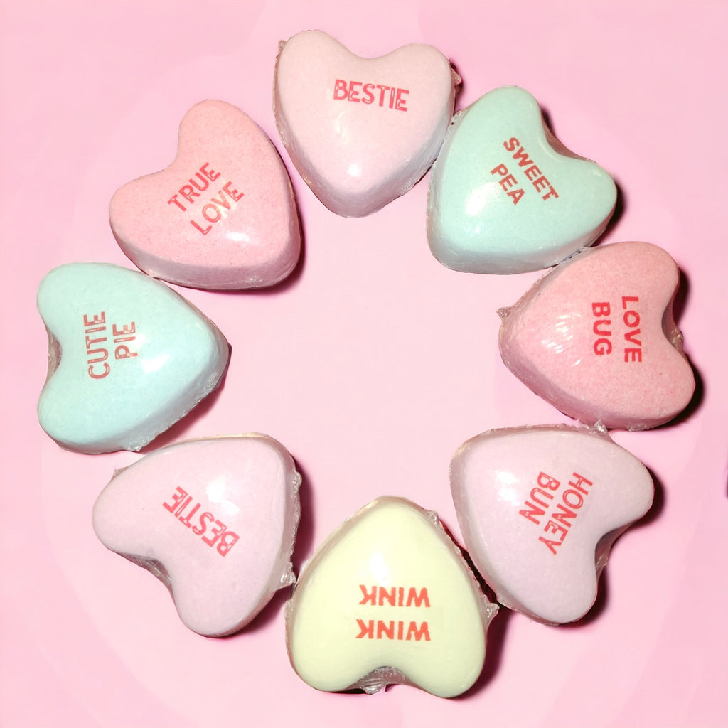 Heart Bath Bombs - 260 Broadway Boutique