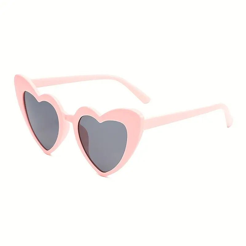 Heart Shaped Sunglasses (Pink & Red) - 260 Broadway Boutique