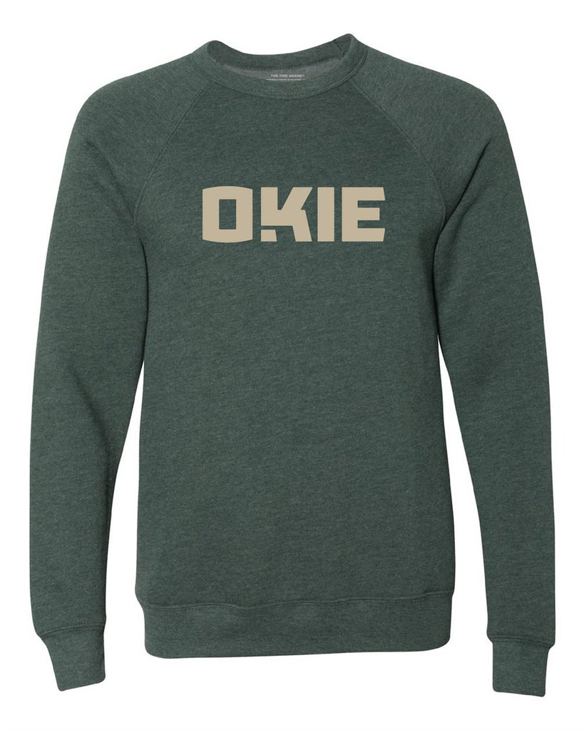 Heather Forest OKIE Sweatshirt - 260 Broadway Boutique