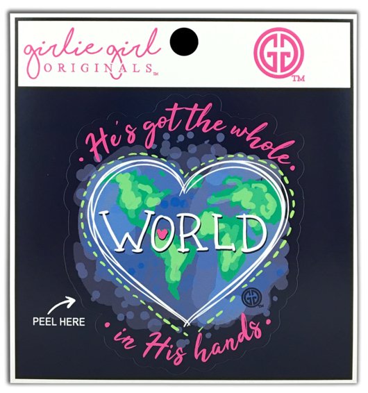 He's Got The Whole World Decal - 260 Broadway Boutique