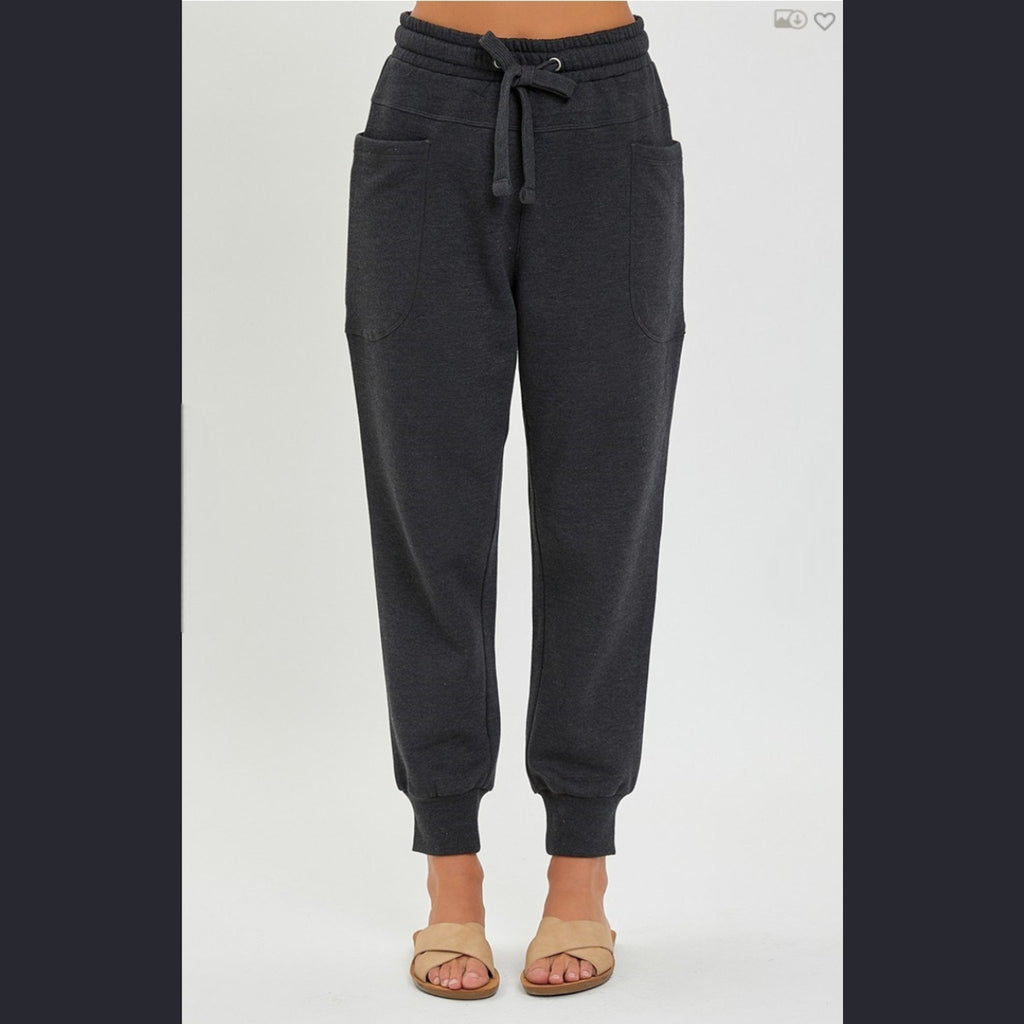 High Rise Relaxed Fit Jogger Pants (3 Colors) - 260 Broadway Boutique