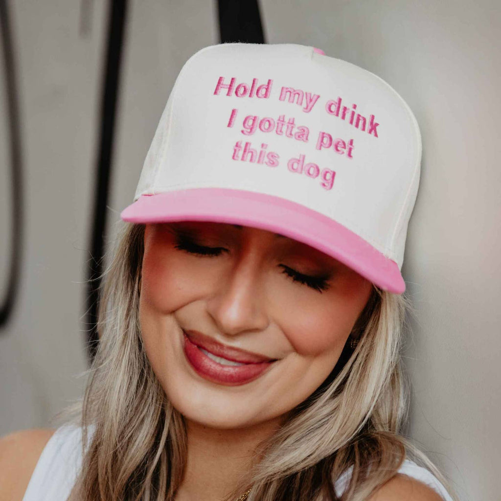 Hold My Drink Trucker (2 Colors) - 260 Broadway Boutique