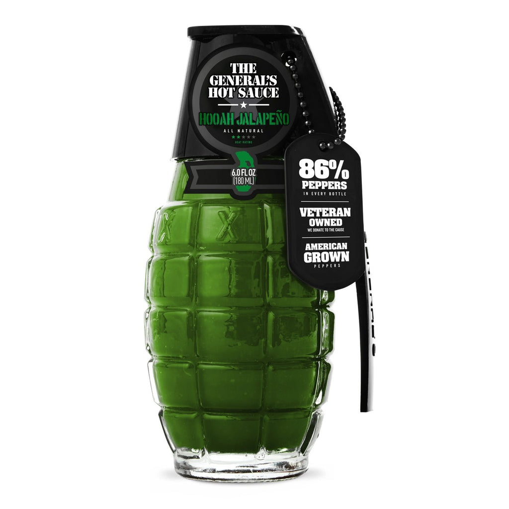 Hooah Jalapeño - The General's Hot Sauce - 260 Broadway Boutique