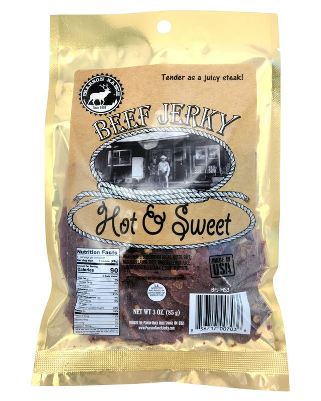 Hot & Sweet Beef Jerky - 3 oz - 260 Broadway Boutique