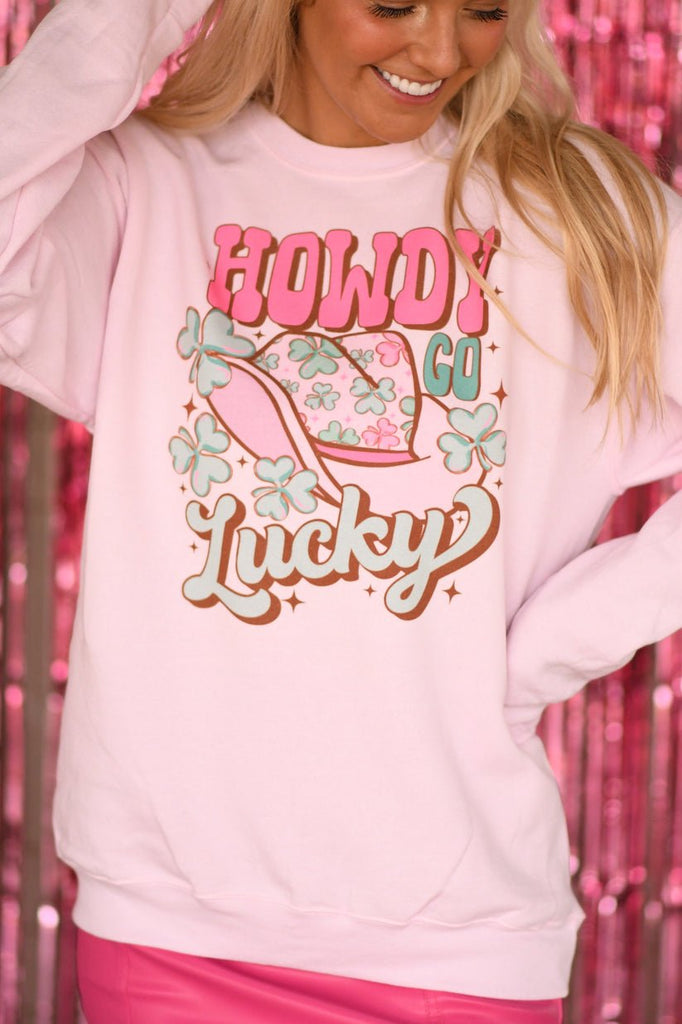 Howdy Go Lucky Sweatshirt - 260 Broadway Boutique