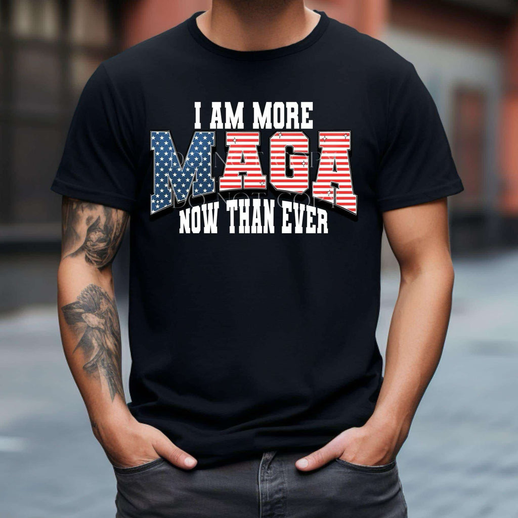 I Am More Maga Black District Tee - 260 Broadway Boutique