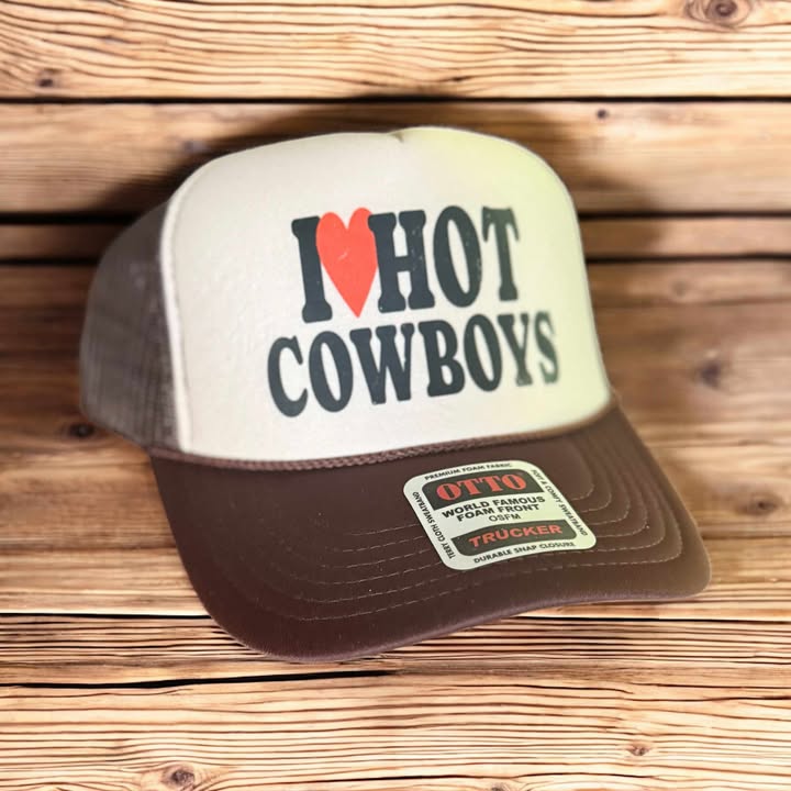 I Love Cowboys Trucker - 260 Broadway Boutique