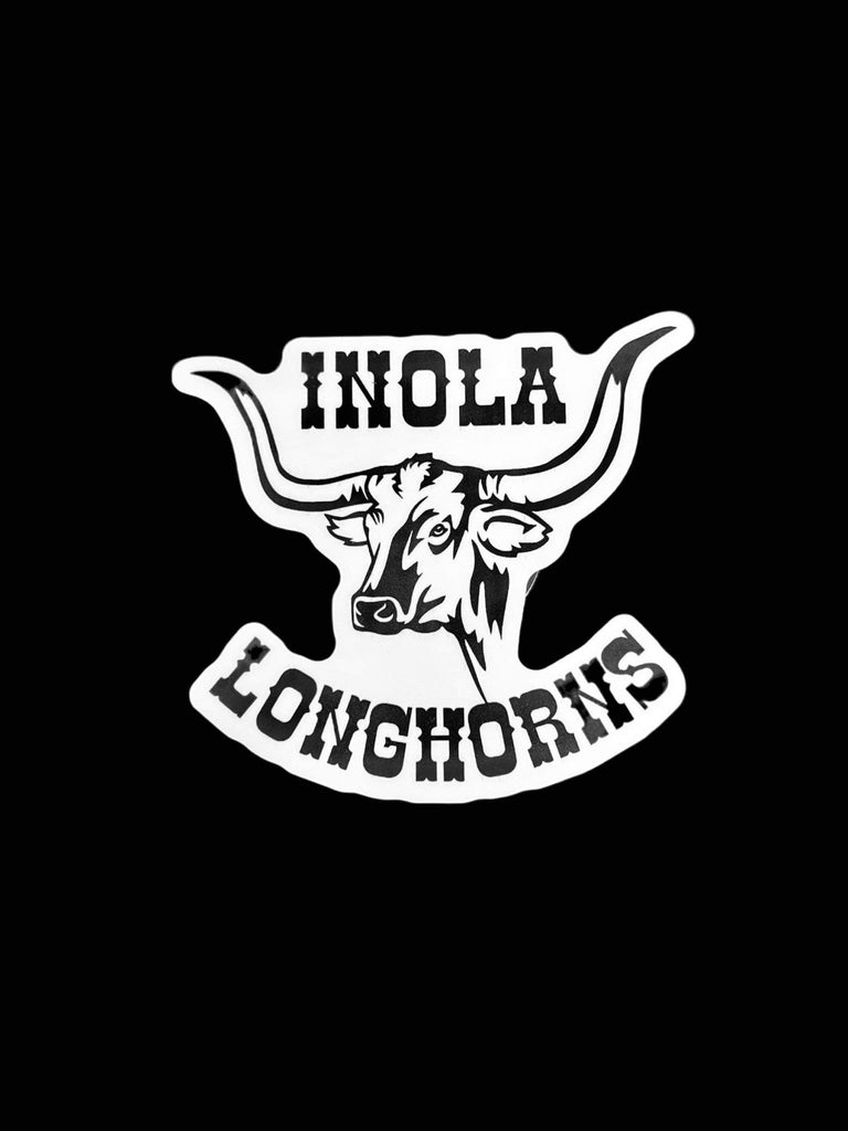 Inola Longhorn Car Decal - 260 Broadway Boutique