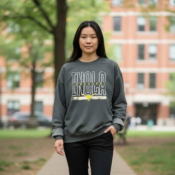 Inola Longhorns Sweatshirt - 260 Broadway Boutique