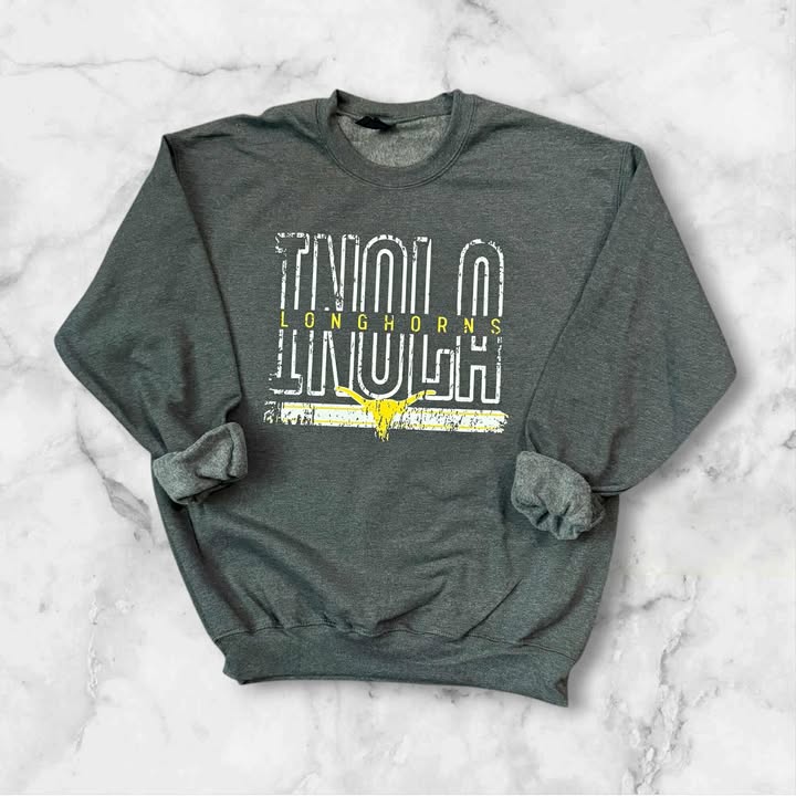 Inola Longhorns Sweatshirt - 260 Broadway Boutique