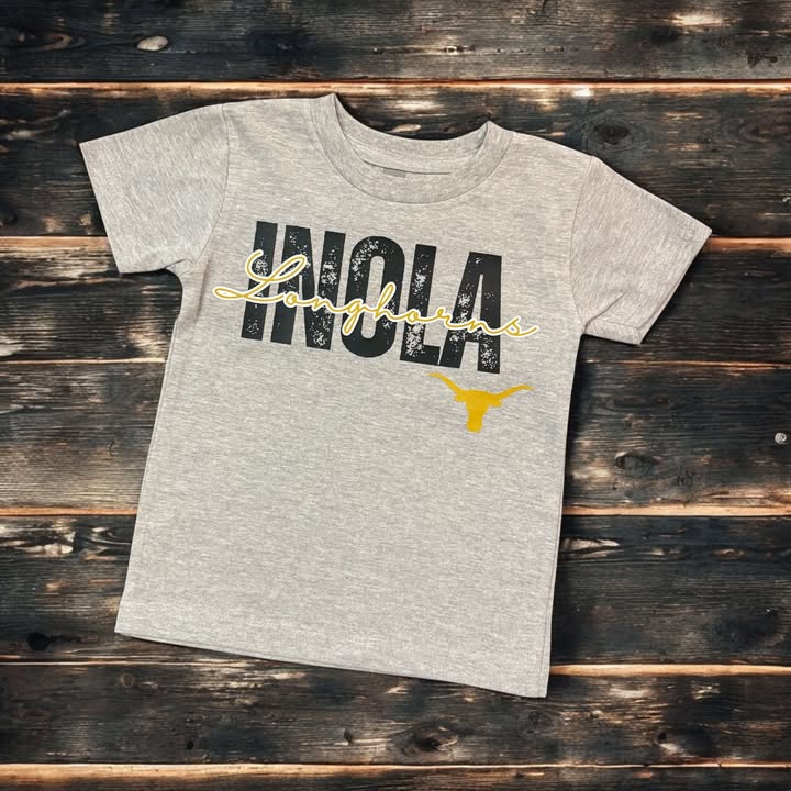 Inola Longhorns Toddler - 260 Broadway Boutique