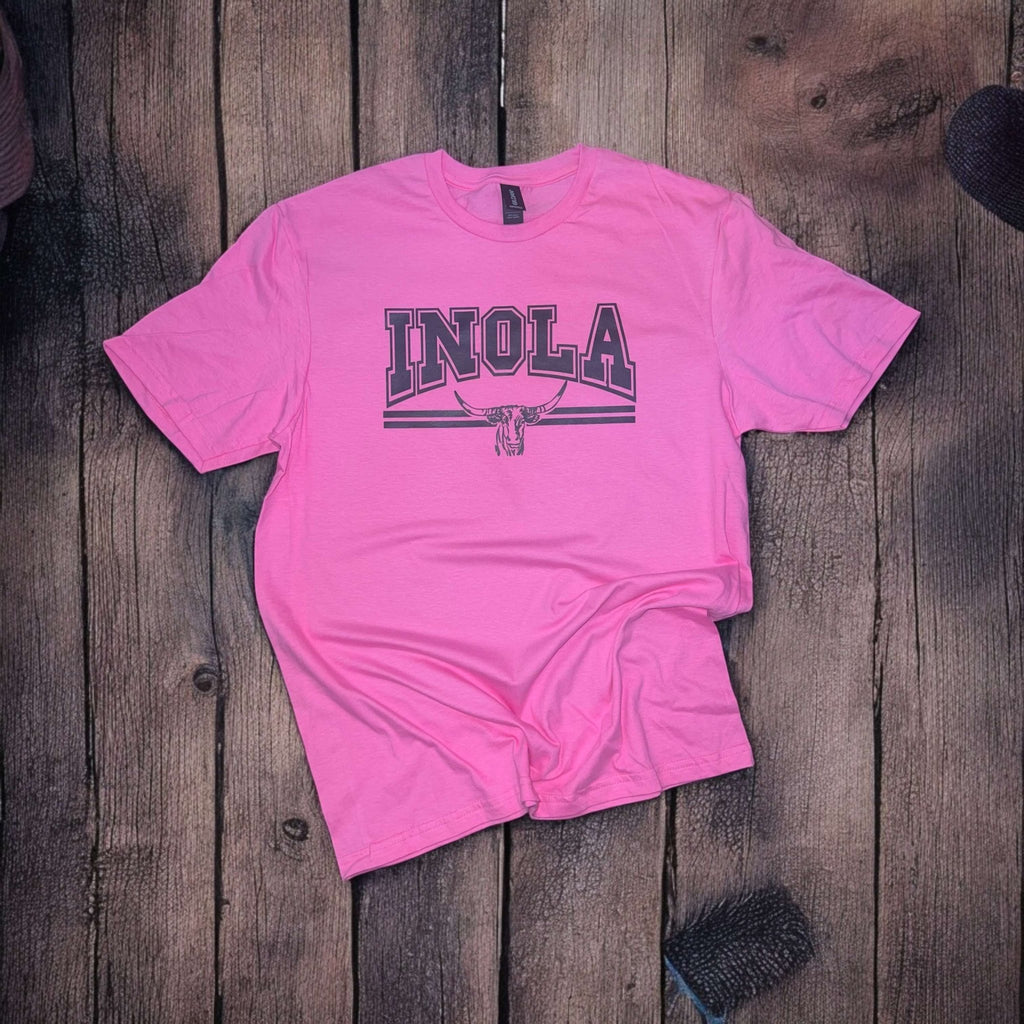 Inola on PINK Tee - 260 Broadway Boutique