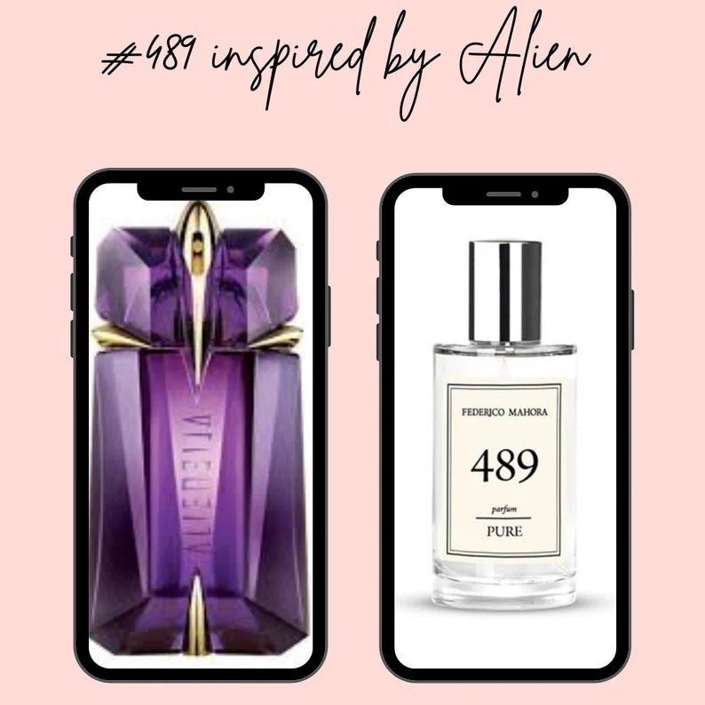 Inspired by "Alien" by Thierry Mugler: FM World Parfum #489 For Her - 260 Broadway Boutique