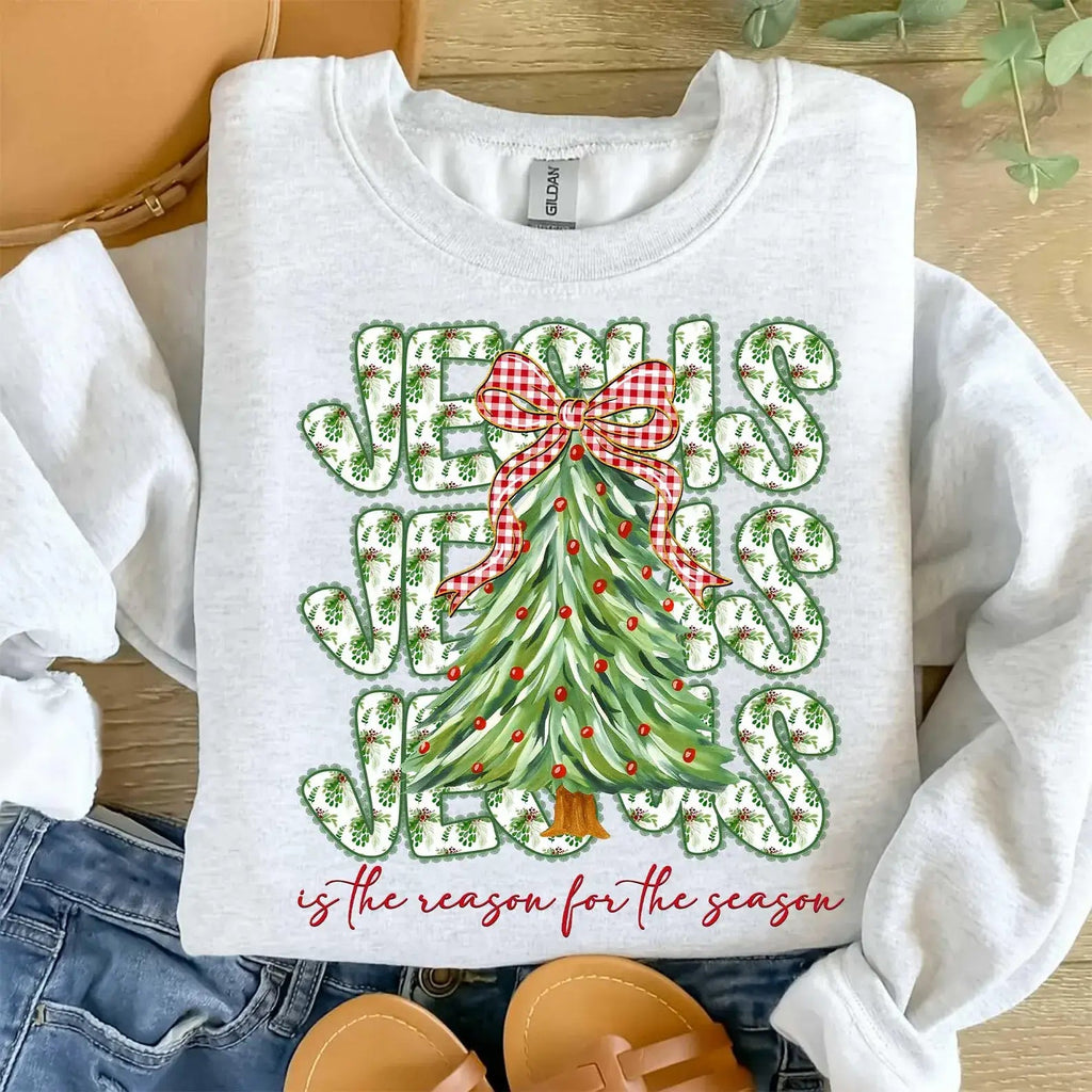 Jesus Is The Reason Sweatshirt - 260 Broadway Boutique