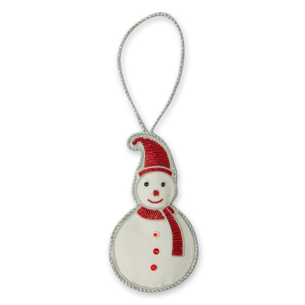 Jolly Day Snowman Ornament - 260 Broadway Boutique