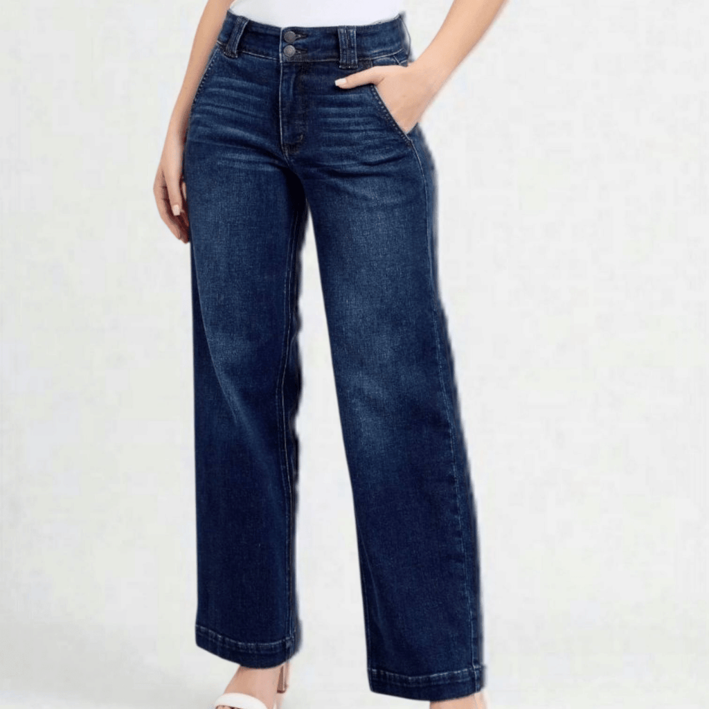 Judy Blue High Waist Wide Leg Jeans - 260 Broadway Boutique
