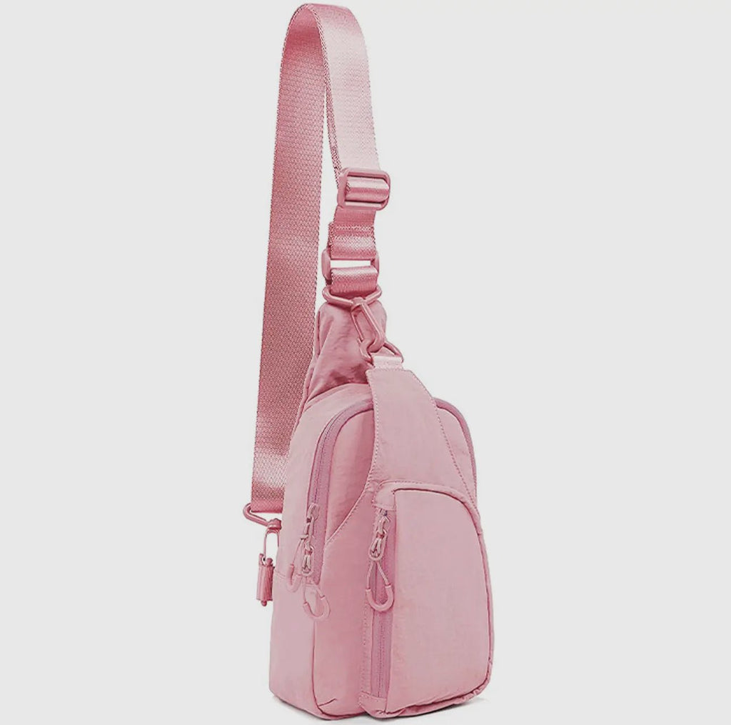 Julie Nylon Sling Bag - 260 Broadway Boutique