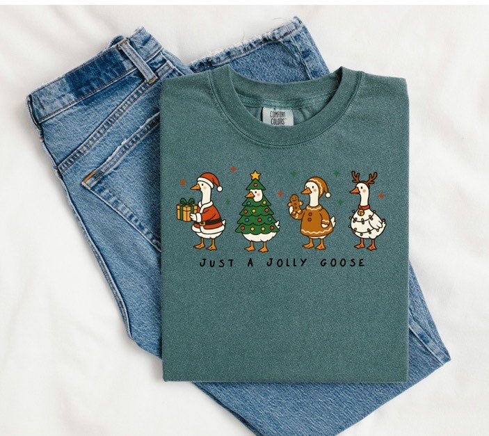 Just A Jolly Goose Tee - 260 Broadway Boutique